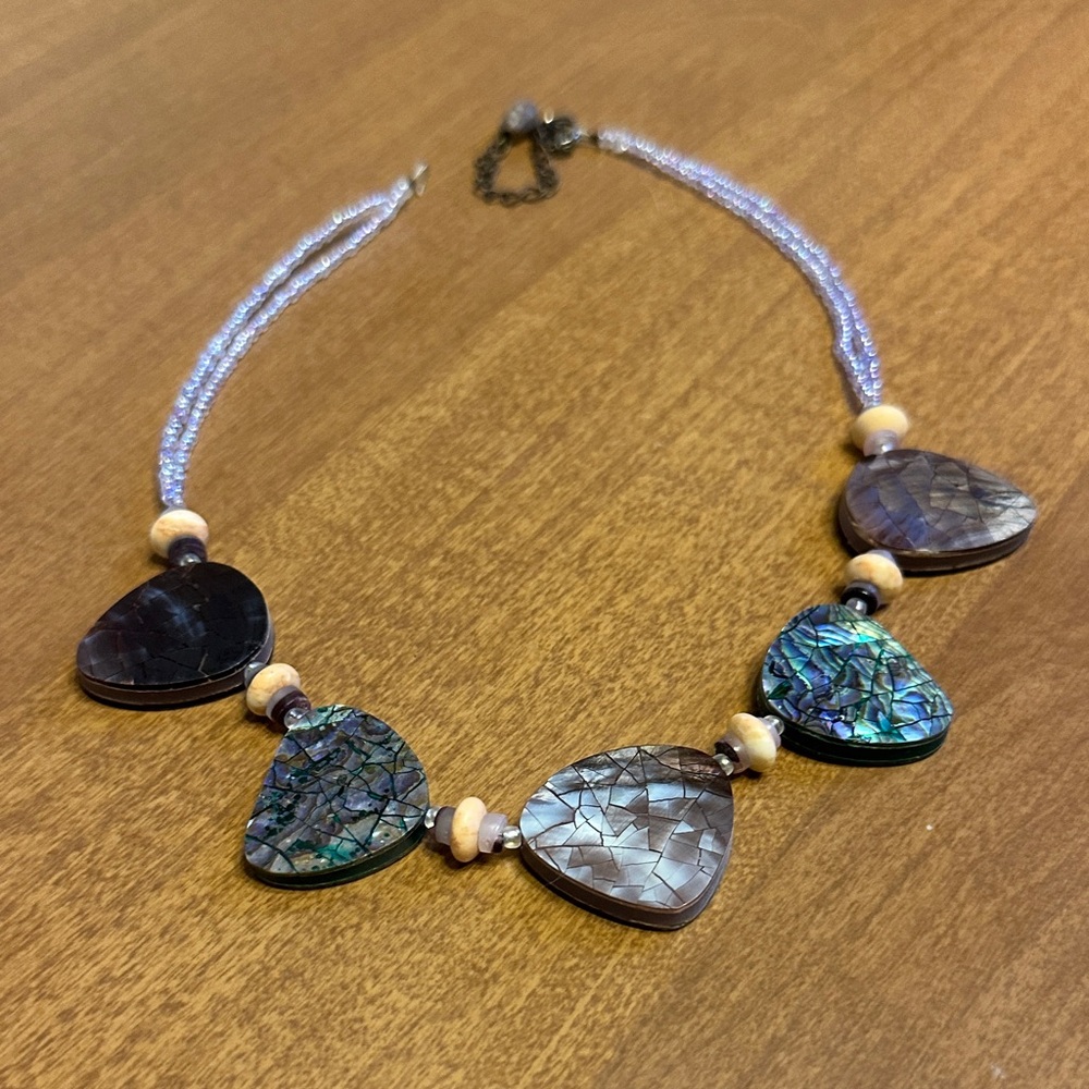 Vintage Y2K Elegant Multicolor Shell Necklace